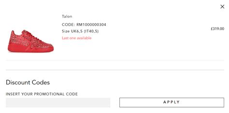 giuseppe zanotti discount codes
